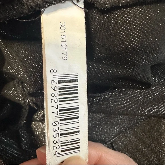 Y2K Metallic Silver Shimmer Pants – Low Rise Statement Trouser - Picture 14 of 15